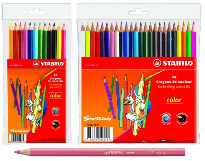 Lápices de colores Stabilo Swano